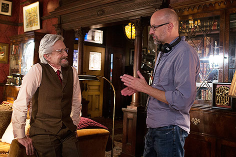 © Marvel 2015/Zade Rosenthal Regisseur Peyton Reed und Michael Douglas