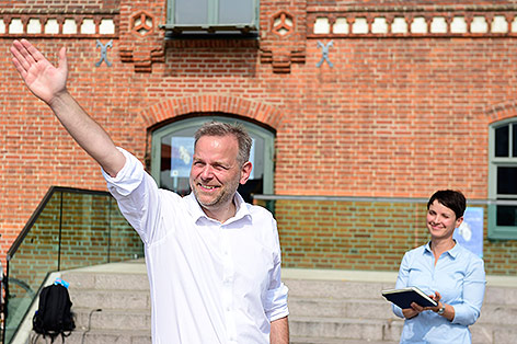 AfD Spitzenkandidat Leif-Erik Holm
