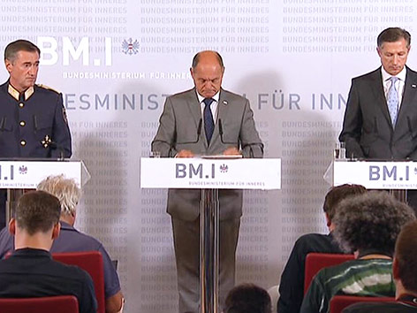 © ORF Pressekonferenz