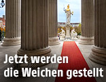 S&auml;ulen des Parlaments