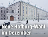 Pr&auml;sidentschaftskanzlei im Winter