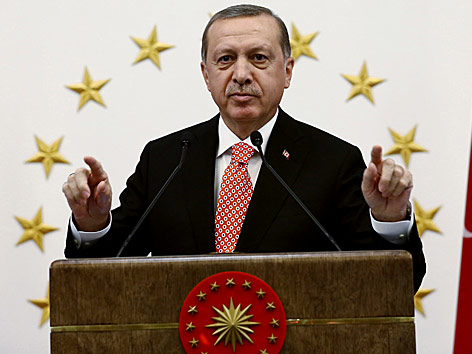 © Reuters/Presidential Palace/Yasin Bulbul Recep Tayyip Erdogan, türkischer Präsident
