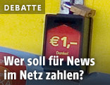 Zahlstelle für Zeitungen