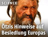 Modell von Ötzi