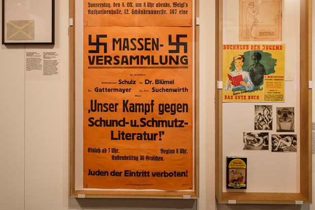 © ORF.at/Dominique Hammer Ausstellungsansicht von "Sex in Wien" im Wien Museum