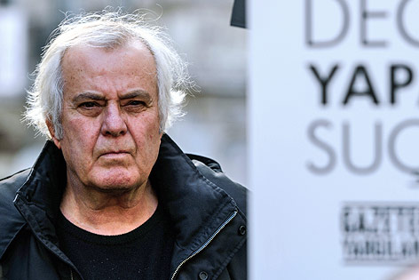 Der türkische Schauspieler und politische Aktivist Tarik Akan