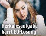 Traurige Jugendliche
