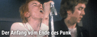 Die Band "The Sex Pistols" bei einem Konzert im Jahr 1976