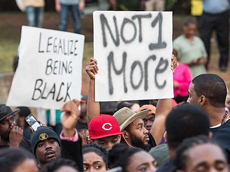 © APA/AFP/Nicholas Kamm Proteste in Charlotte