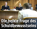 Der Angeklagte Alen R. im Gerichtssaal