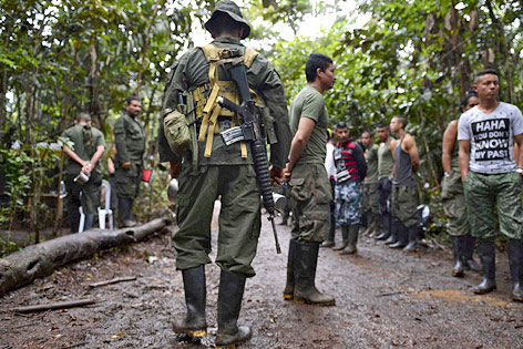 © APA/AFP/Raul Arboleda FARC-Rebellencamp