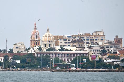 © APA/AFP/Luis Robayo Stadtansicht von Cartagena