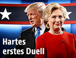 Hillary Clinton und Donald Trump