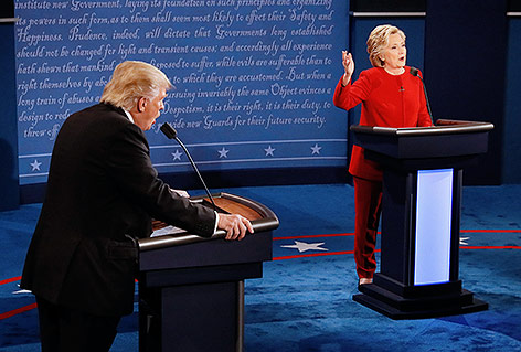 Hillary Clinton und Donald Trump