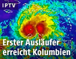 Wetterfoto zeigt "Matthew" über der Karibik