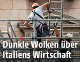 Italienische Bauarbeiter