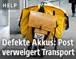 Tragtasche eines Briefträgers