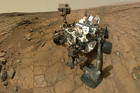 © NASA/JPL-Caltech Mars-Rover Curiosity