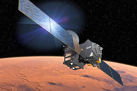 © APA/AFP/ESA/D. Ducros Mars-Sonde TGO