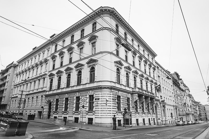 © ORF.at/Dominique Hammer Das Gebäude der türkischen Botschaft gebaut von den Architekten Fellner und Helmer