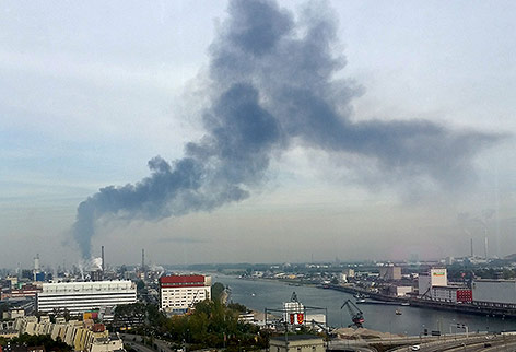 © APA/AFP/Uwe Anspach Explosion