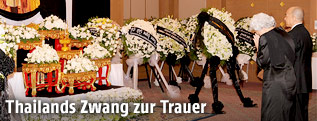 Norodom Sihamoni und seine Mutter Monique