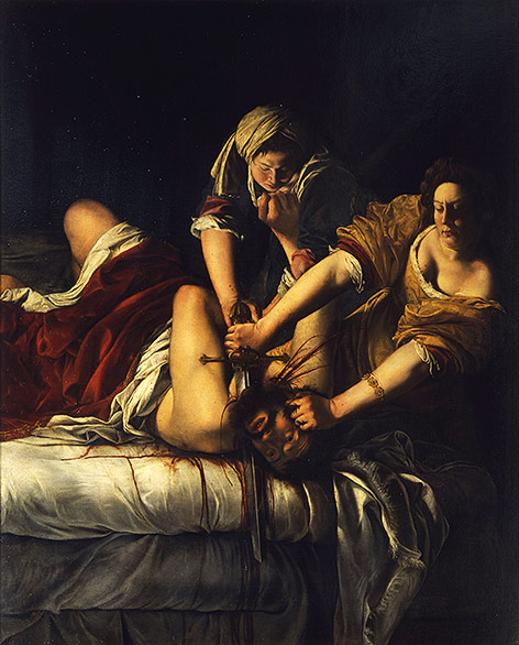 Gentileschis "Judith enthauptet Holofernes", um 1612