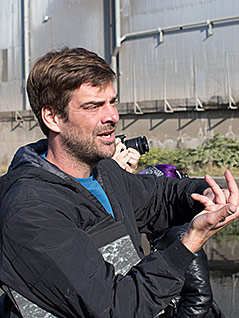 © ORF.at/Martin Steinmüller Nicolas Buissart, Künstler in Charleroi