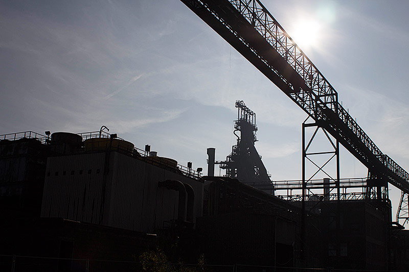 © ORF.at/Martin Steinmüller Eindruck von der Industrie in Wallonie