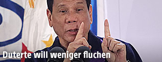 Philippinischer Pr&auml;sident Rodrigo Duterte