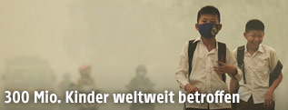 Kinder im Smog