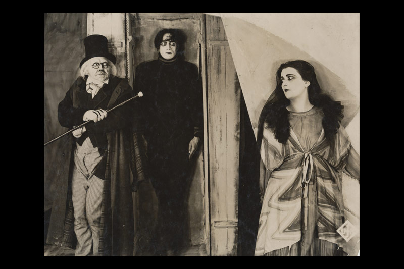 Werner Krauss, Conrad Veidt und Lil Dagover in Das Cabinet des Dr. Caligari