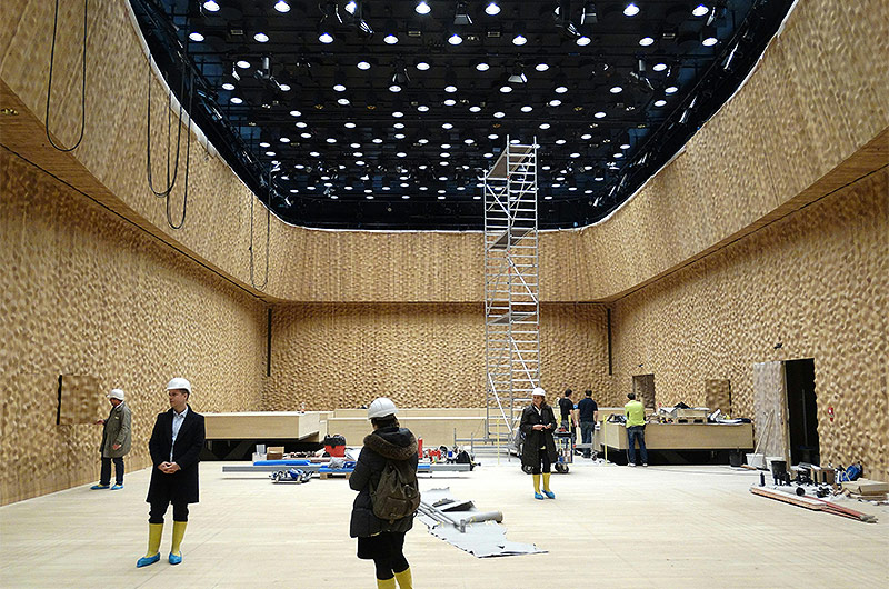 © APA/Martin Fichter-Wöss Kleiner Saal der Elbphilharmonie