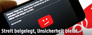 Blockiertes Video auf Youtube