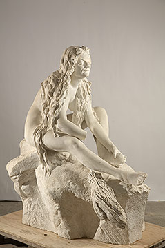 © Wien Museum Teresa Feodorowna Ries: Hexe bei der Toilette für die Walpurgisnacht