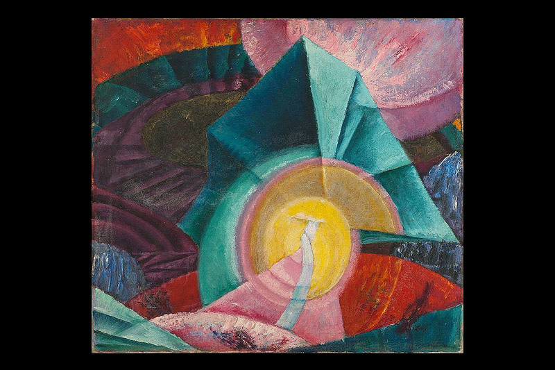 © Jüdisches Museum Wien/David Peters Grete Wolf-Krakauer: Ohne Titel (Komposition II)