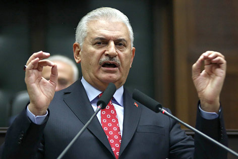 © APA/AFP/Adem Altan Der türkische Ministerpräsident Binali Yildirim