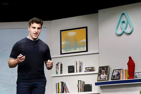 © AP/Jeff Chiu Airbnb-CEO Brian Chesky