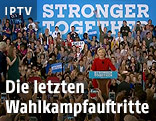 Wahlkampfveranstaltung von Hillary Clinton