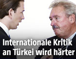 Sebastian Kurz und Jean Asselborn