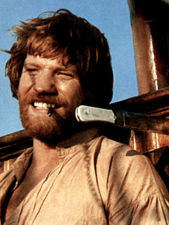 Raimund Harmstorf in einer Filmszene aus "Seewolf" (1071)