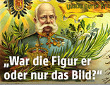 Postkarte zeigt Portrait von Kaiser Franz Josef I.