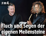 James Hetfield und Kirk Hammet von Metallica