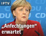 Die deutsche Bundeskanzlerin Angela Merkel