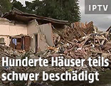Zerstörtes Haus