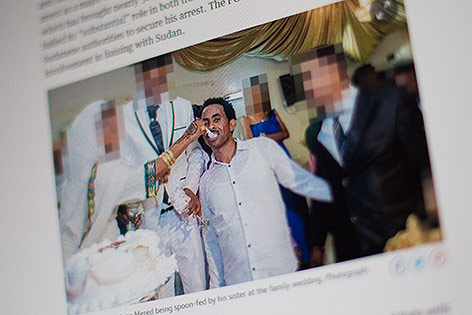© Screenshot/theguardian.com Screenshot zeigt Foto von Medhanie Yehdego Mered