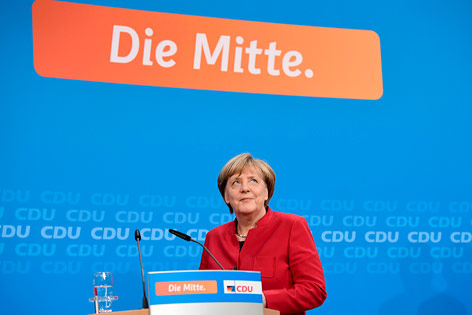 © APA/AFP/Tobias Schwarz Die deutsche Bundeskanzlerin Angela Merkel