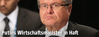Der russische Wirtschaftsminister Alexej Uljukajew