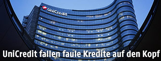 UniCredit-Hauptquartier in Mailand, Italien