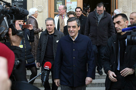 © APA/AP/Thibault Camus Der französicher Ex-Premier Francois Fillon